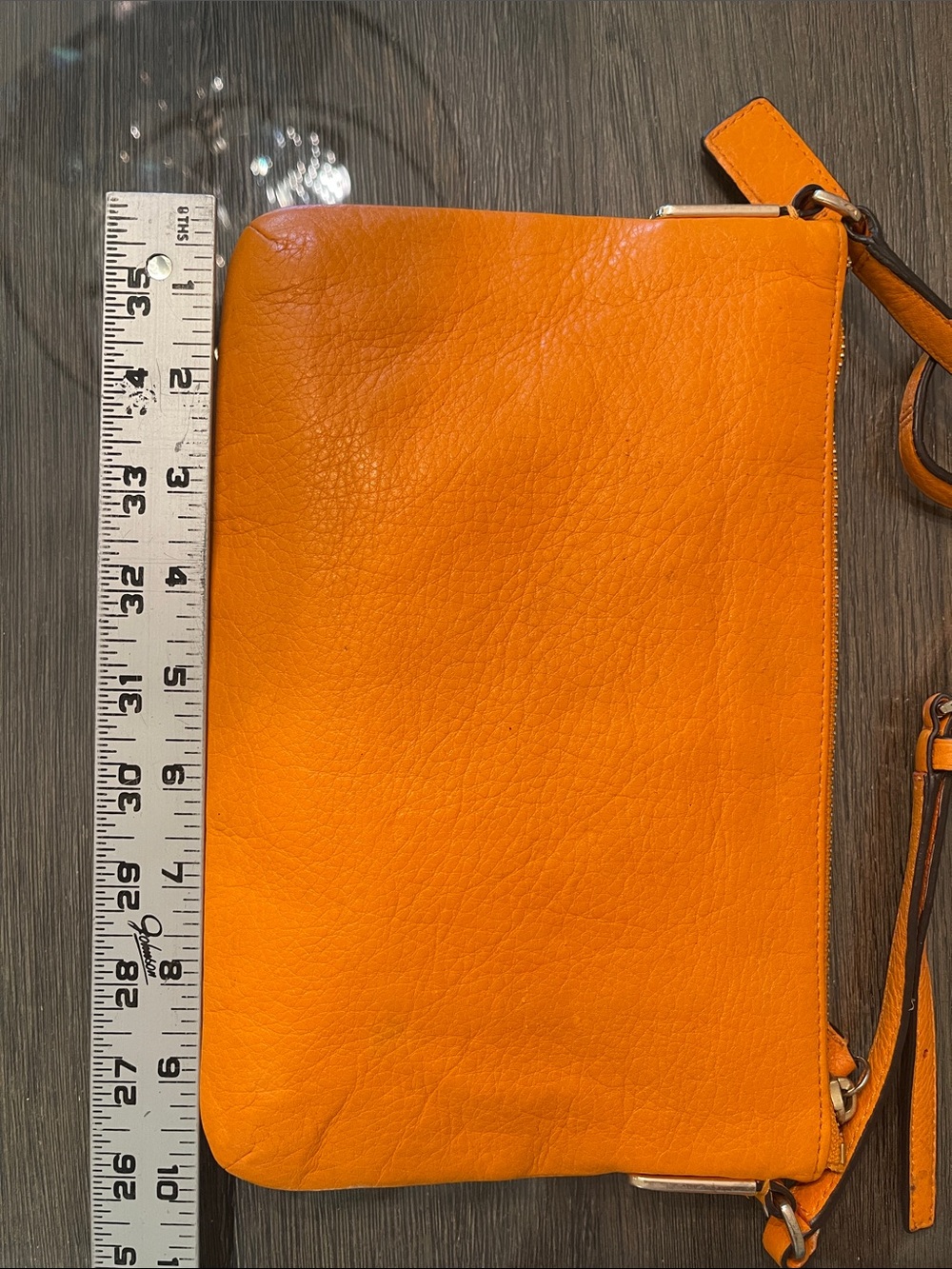 Coach Madison East West SwingPack Crossbody Bag Tangerine-Mandarin Orange F49993 - Picture 6 of 17